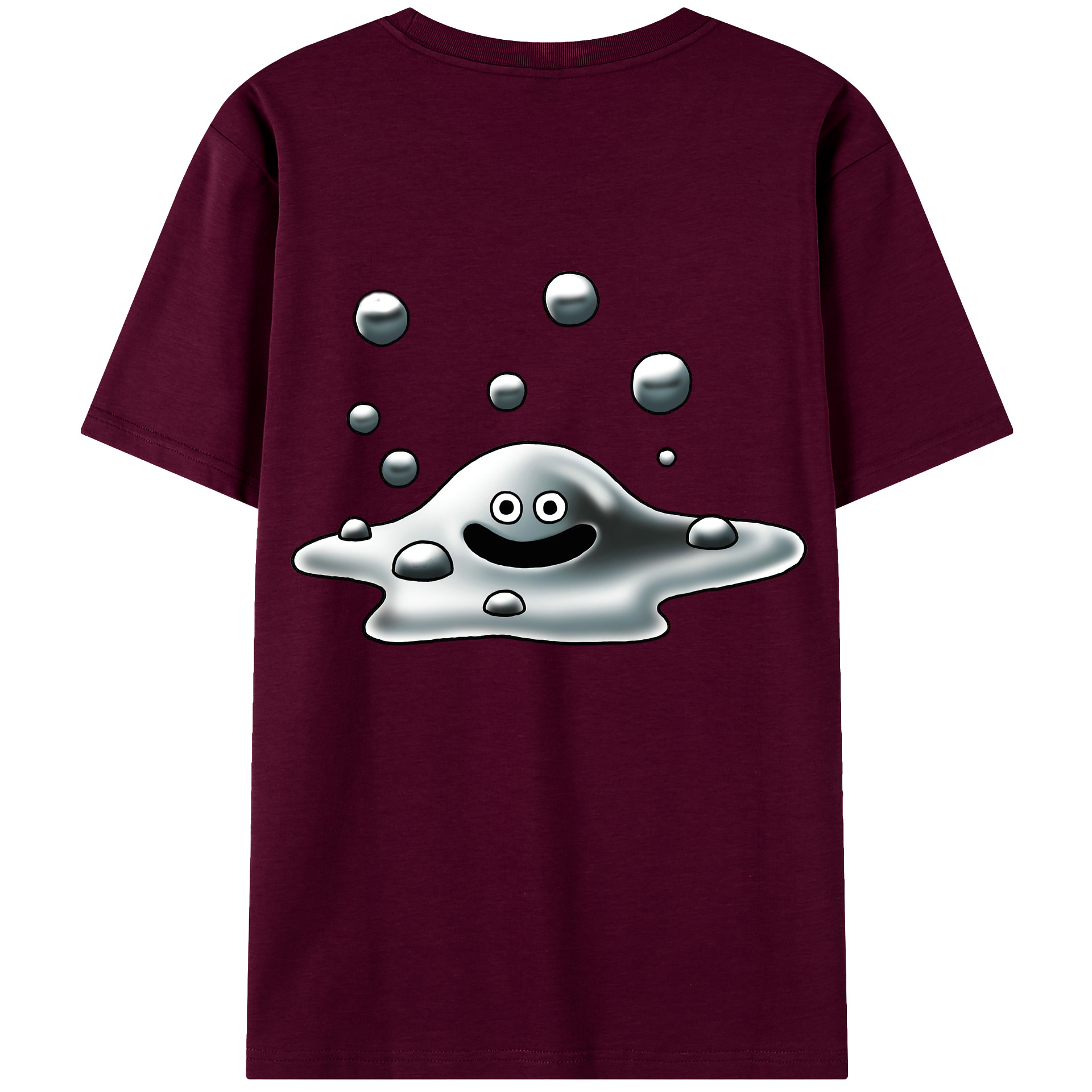 （画像用） ドラゴンクエスト Doragon Kuesuto Dragon Quest レディース半袖Tシャツ(バックプリント)